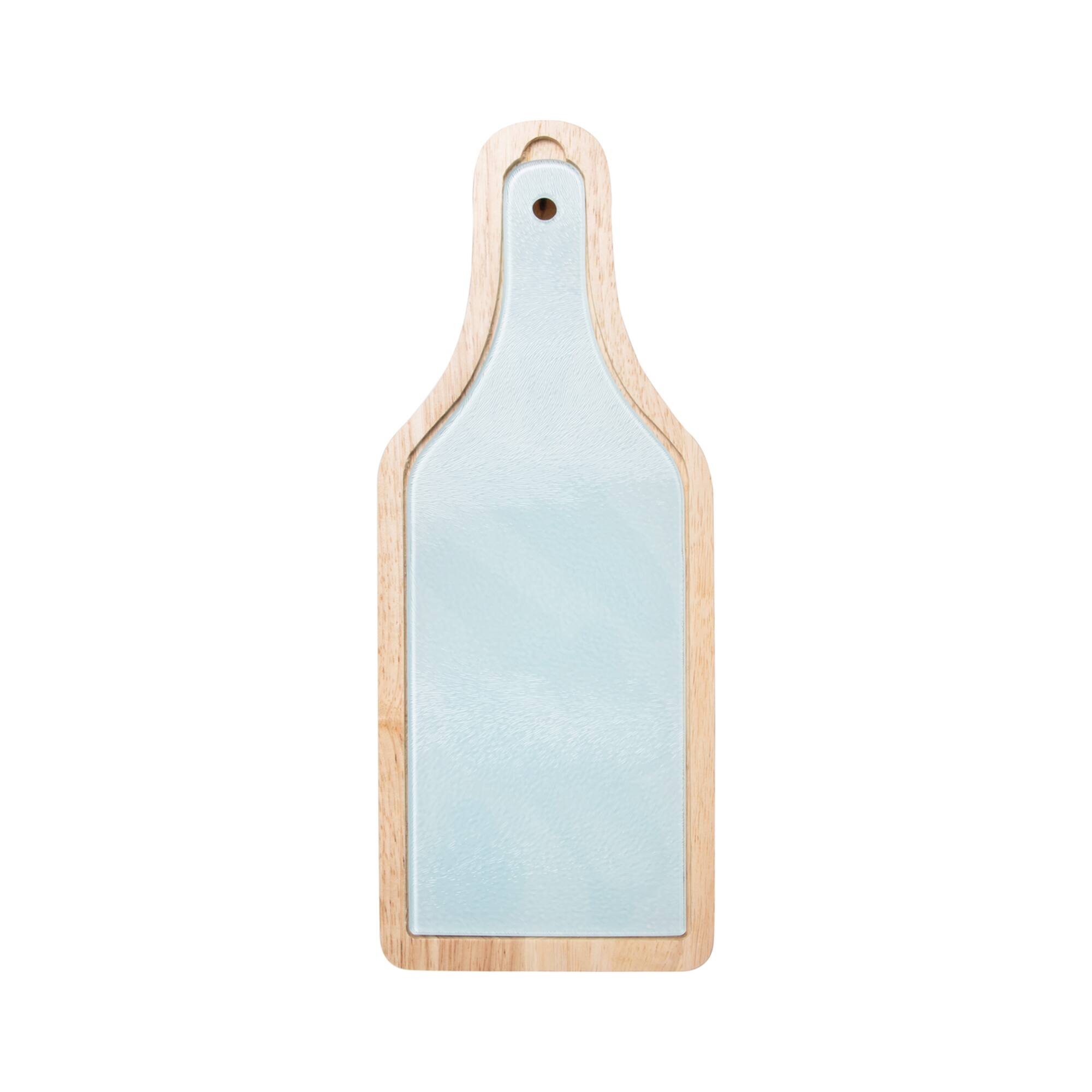 Craft Express 6 Piece Wine & Cheese Tool Set with Glass Cutting Board